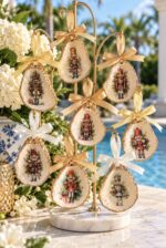 The Nutcracker Collection – Hand-Painted Seashell Ornaments - Image 2